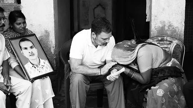 Rahul Gandhi Visit Rekindles Debate on Dalit Safety in Uttar Pradesh