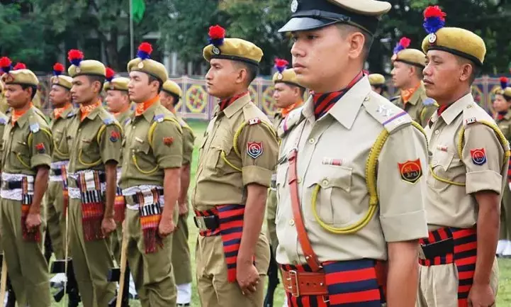 Manipur Police Honoured for Bravery and Service on 134th Raising Day