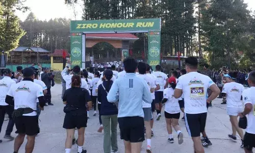 Ziro Honour Run 2025 Celebrates Patriotism and Unity with Massive Public Turnout Ziro Honour Run 2025 Celebrates Patriotism and Unity with Massive Public Turnout