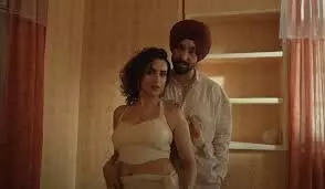 Diljit Dosanjh and Sanya Malhotra Set Screens Ablaze with Festive Music Video Charmer