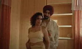 Diljit Dosanjh and Sanya Malhotra Set Screens Ablaze with Festive Music Video Charmer