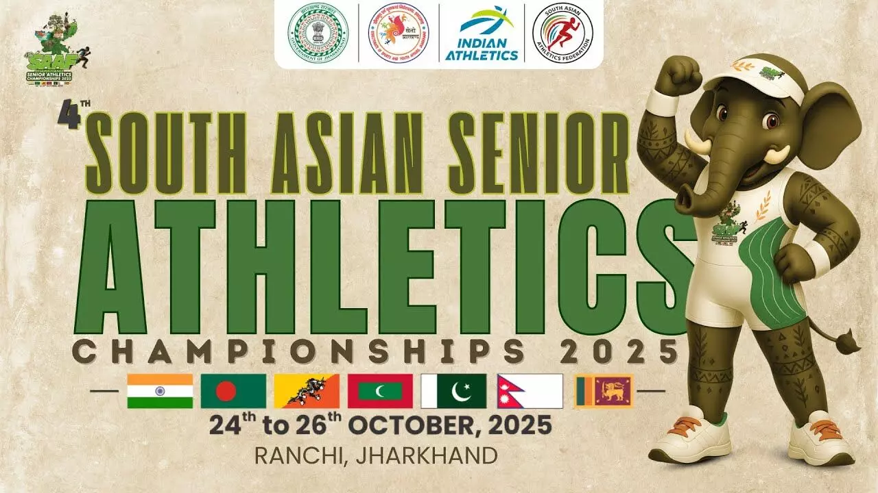 Ranchi Gears Up to Host 4th South Asian Senior Athletics Championship 2025