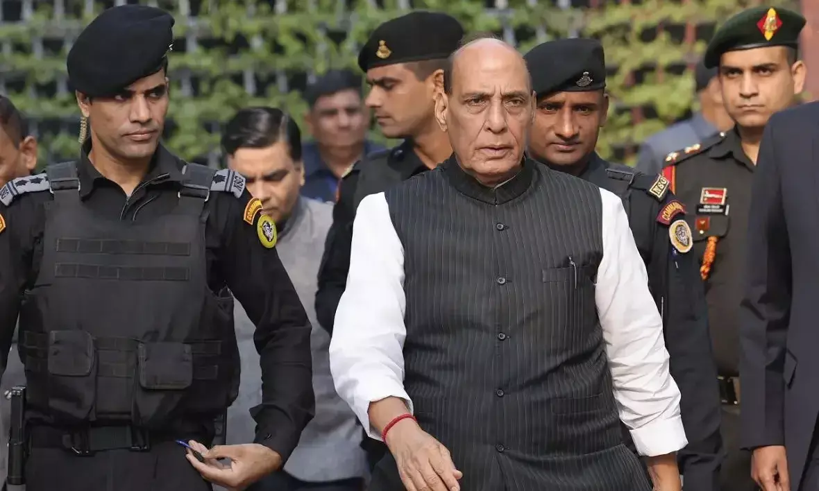 Rajnath Singh Hails Indian Army’s Role in J&K Peace, Reviews Operational Preparedness at Army Commanders’ Conference