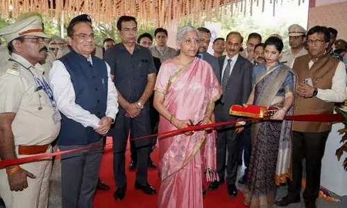 Nirmala Sitharaman Inaugurates New CGST Bhawan in Ghaziabad, Calls It a Symbol of Modern Governance