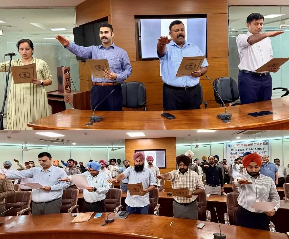 Punjab Vigilance Bureau Observes Vigilance Awareness Week to Promote Integrity and Transparency