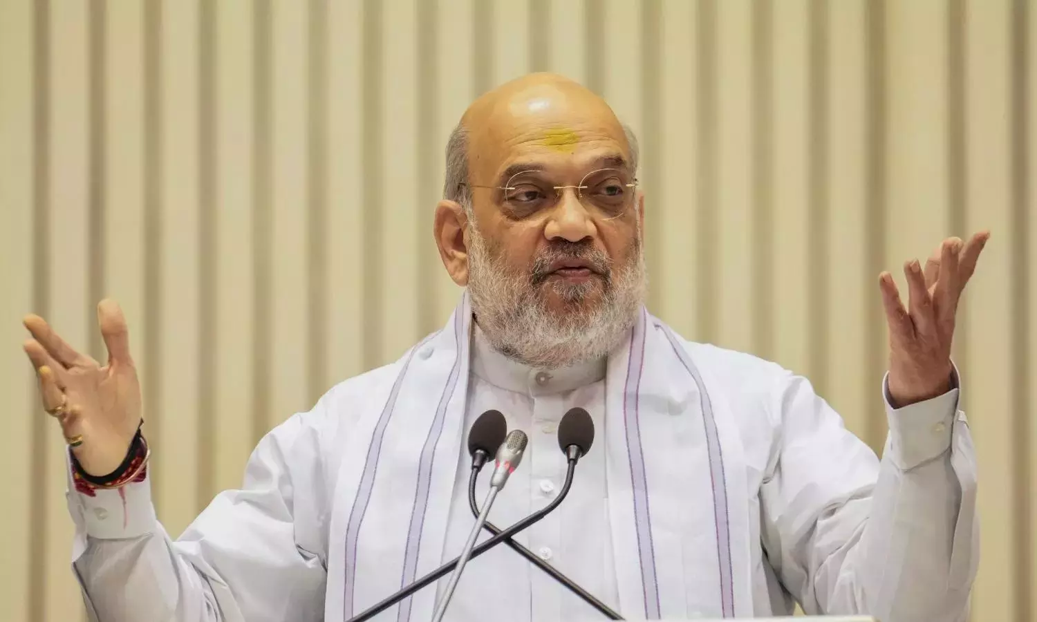 Amit Shah Highlights India’s Rise as a Global Maritime Power at Indian Maritime Week 2025