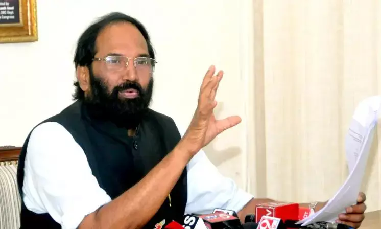 Telangana Explores Cost-Efficient, Eco-Friendly Revival of Pranahita–Chevella Project: Uttam Kumar Reddy
