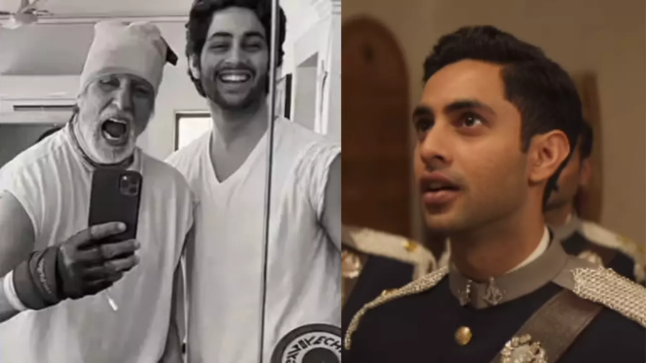 Amitabh Bachchan Pens Heartfelt Message for Grandson Agastya Nanda Ahead of His Debut in ‘Ikkis’