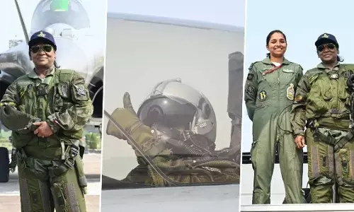 IAF Silences Pakistani Propaganda with Powerful Image of President Murmu and Squadron Leader Shivangi Singh