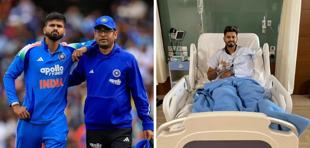 Shreyas Iyer Discharged from Sydney Hospital After Abdominal Injury in ODI Against Australia: BCCI Shreyas Iyer Discharged from Sydney Hospital After Abdominal Injury in ODI Against Australia: BCCI
