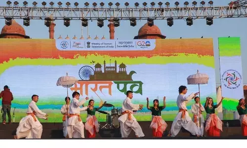 Uttar Pradesh Shines at Bharat Parv 2025, Showcasing India’s Cultural Heart at Ekta Nagar Uttar Pradesh Shines at Bharat Parv 2025, Showcasing India’s Cultural Heart at Ekta Nagar