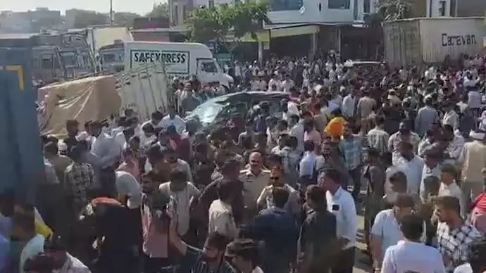 19 killed, dozens injured as drunk truck driver goes on rampage in Jaipur 19 killed, dozens injured as drunk truck driver goes on rampage in Jaipur