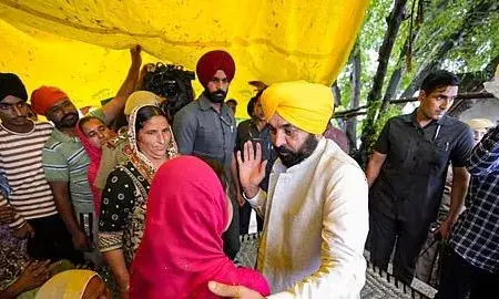 CM Bhagwant Mann Announces ₹1000 Monthly Assistance for Women in Punjab