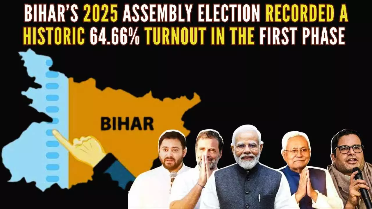 Bihar Assembly Polls 2025: Record 64.66% Voter Turnout