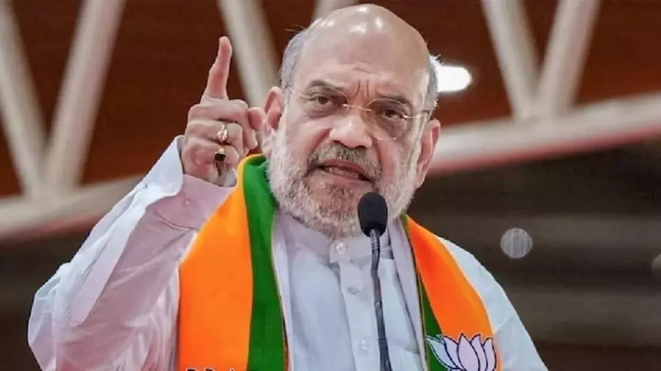Amit Shah Accuses RJD-Congress Alliance of Plotting ‘Infiltrator Corridor’, Says NDA Stands for Peace and Development