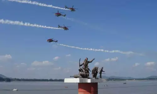 IAF Marks 93rd Air Force Day with Spectacular Aerial Display Over Brahmaputra in Guwahati