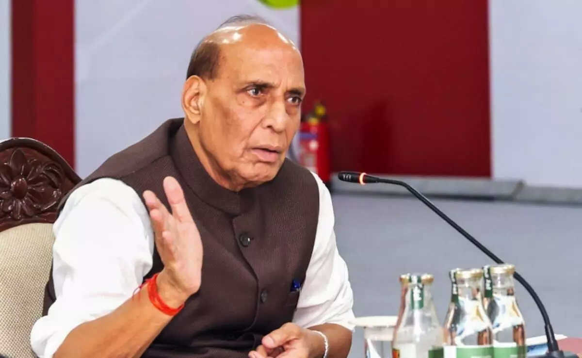 Rajnath Singh Hails DPSUs as Pillars of Self-Reliant India, Felicitates Four with Miniratna Status Rajnath Singh Hails DPSUs as Pillars of Self-Reliant India, Felicitates Four with Miniratna Status