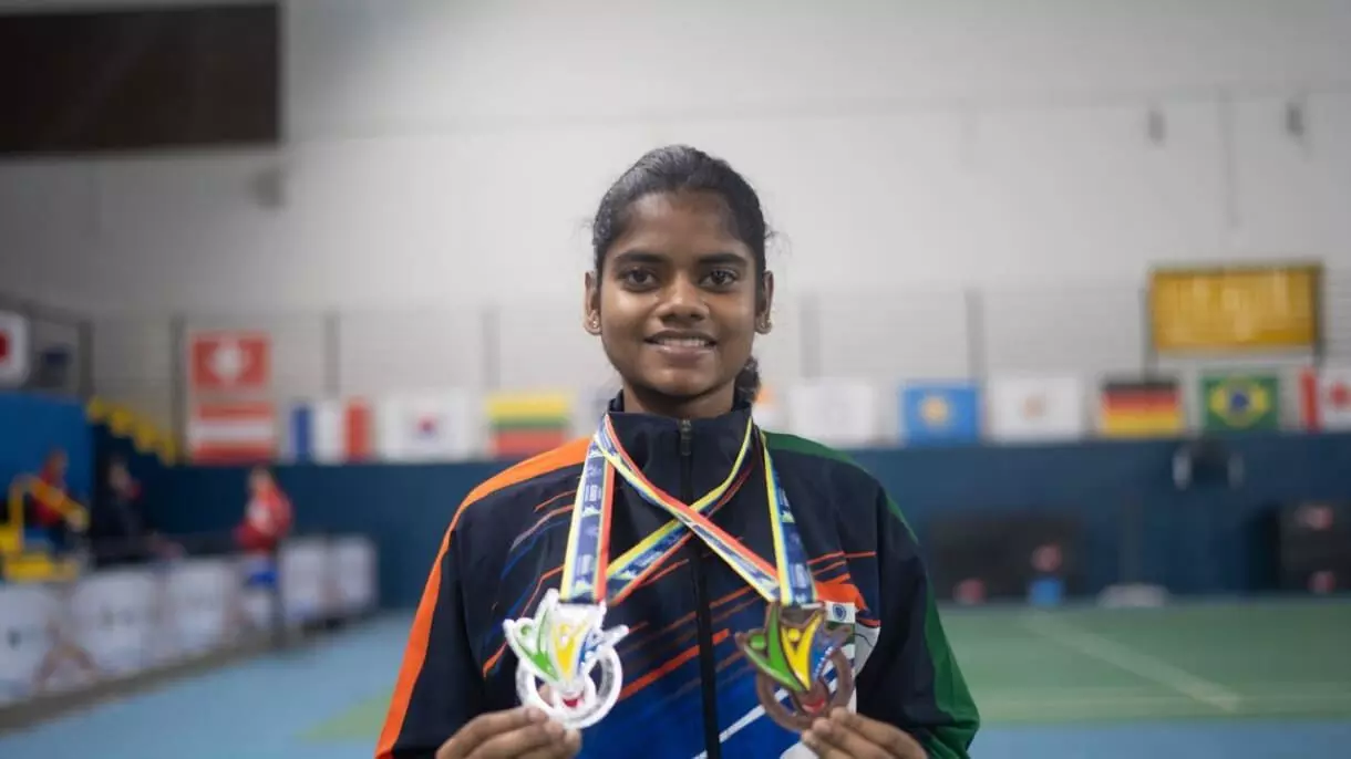 Three-Time Gold Medalist Jerlin Jayaratchagan Named India’s Flagbearer for Deaflympics 2025 in Tokyo