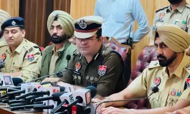 Punjab Police Bust Pakistan-Backed ISI Module Planning Grenade Attacks; 10 Arrested in Ludhiana