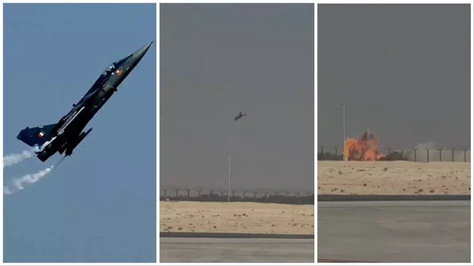 IAF Tejas Fighter Crashes During Dubai Airshow Display, Pilot Killed
