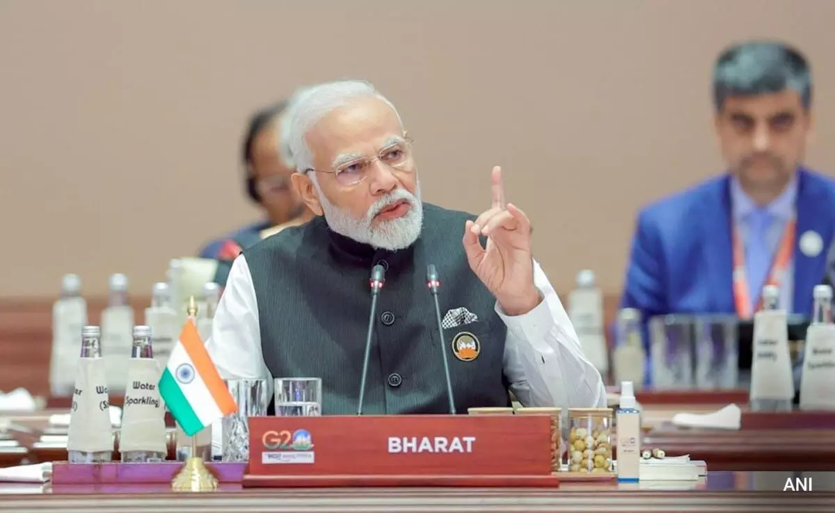 PM Modi Urges Rethink of Global Development Model, Cites ‘Integral Humanism’ at G20 in Africa