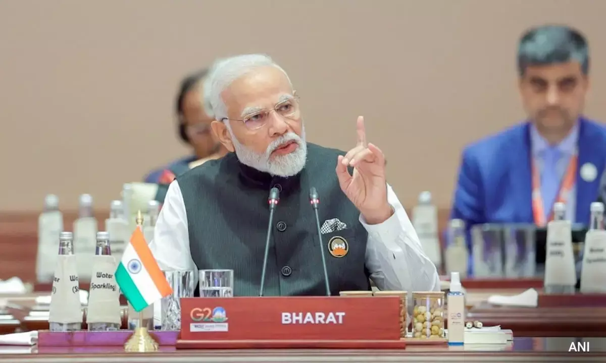 PM Modi Urges Rethink of Global Development Model, Cites ‘Integral Humanism’ at G20 in Africa