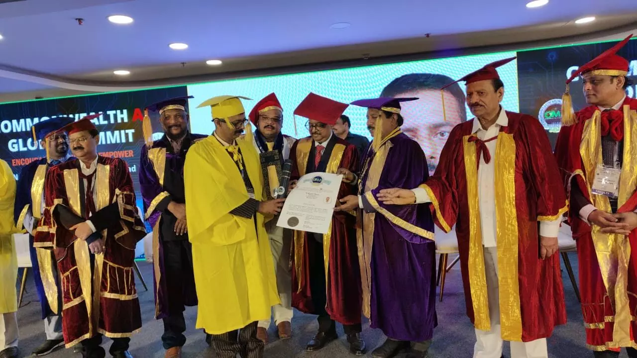 Bihar Pathologist Dr. Prabhat Ranjan Awarded Fellowship of the Commonwealth Medical Association
