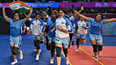 India Clinch Women’s Kabaddi World Cup Title, Beat Chinese Taipei 35–28 in Dhaka
