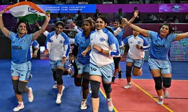 India Clinch Women’s Kabaddi World Cup Title, Beat Chinese Taipei 35–28 in Dhaka