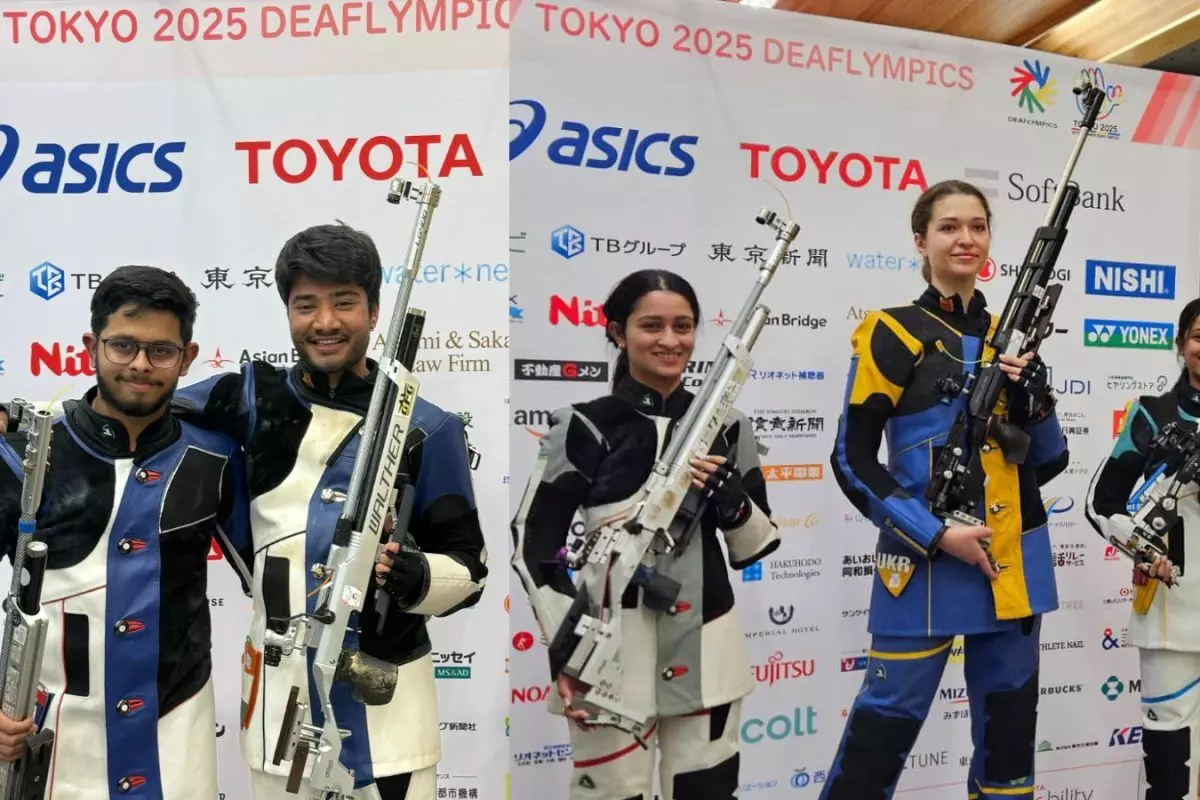 India Finish Deaflympics With 16 Medals as Shooters Dominate Tokyo Campaign