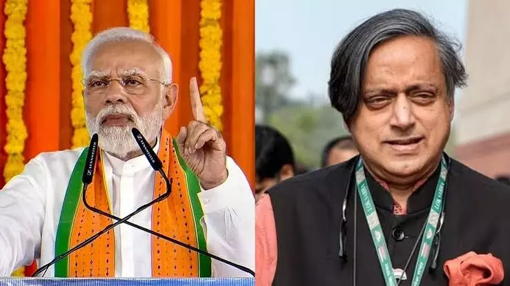 The Contradictions of Praise: Tharoor, Modi, and the Fragile Idea of India