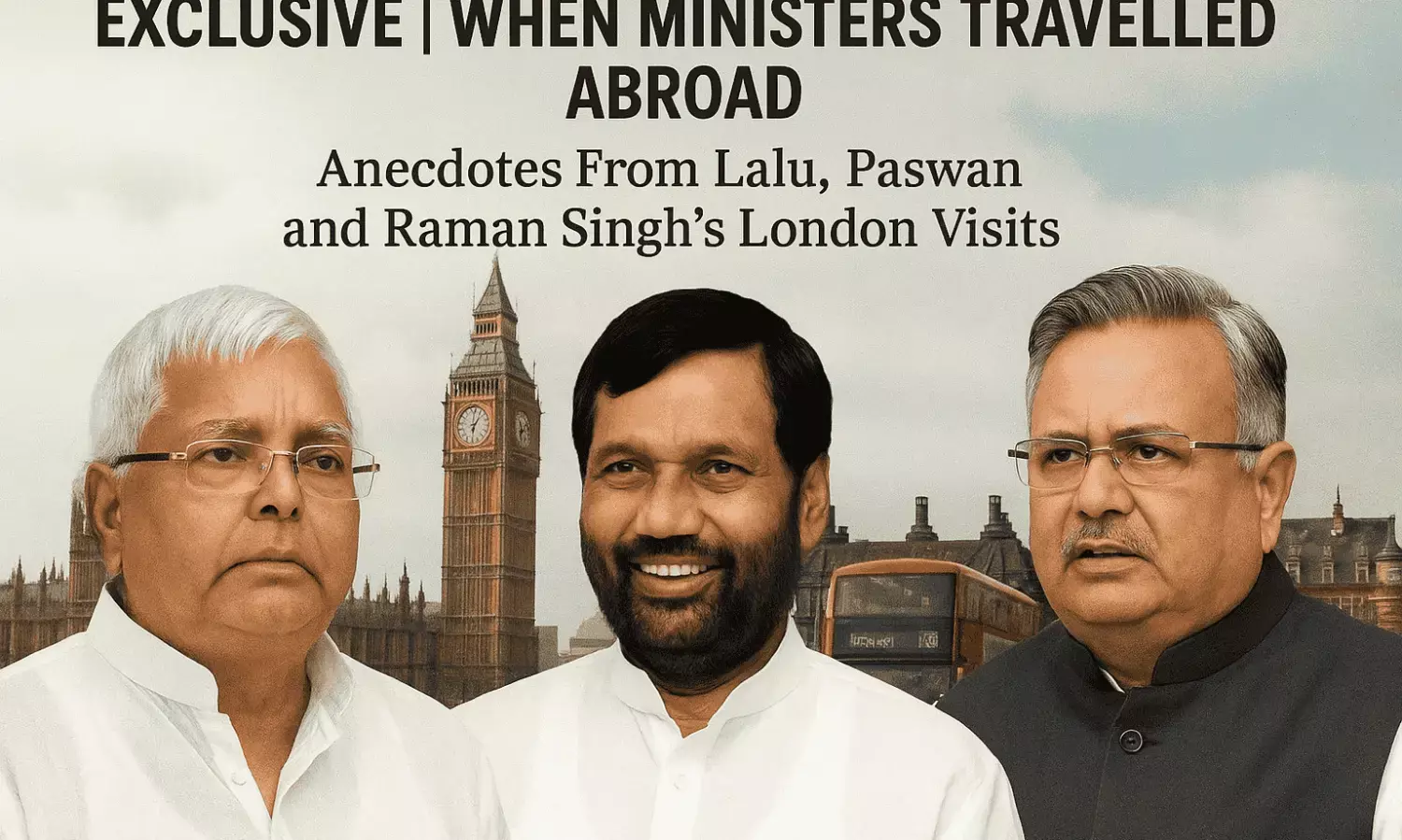 EXCLUSIVE | When Ministers Travelled Abroad: Anecdotes From Lalu, Paswan and Raman Singh’s London Visits