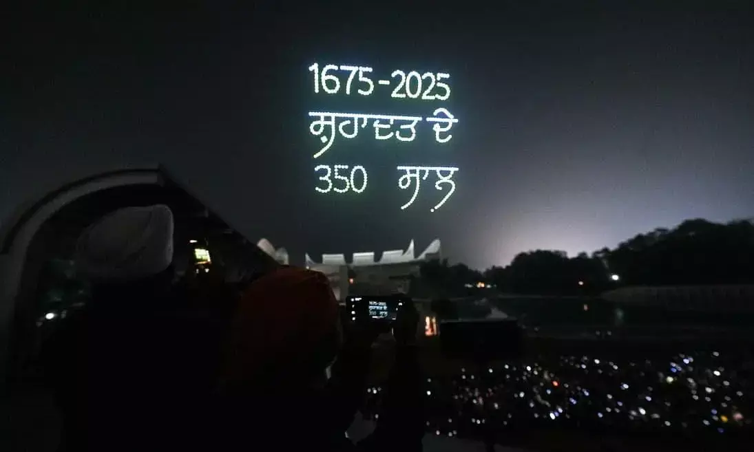 Punjab Creates History With World’s First Religious Drone Show at Anandpur Sahib
