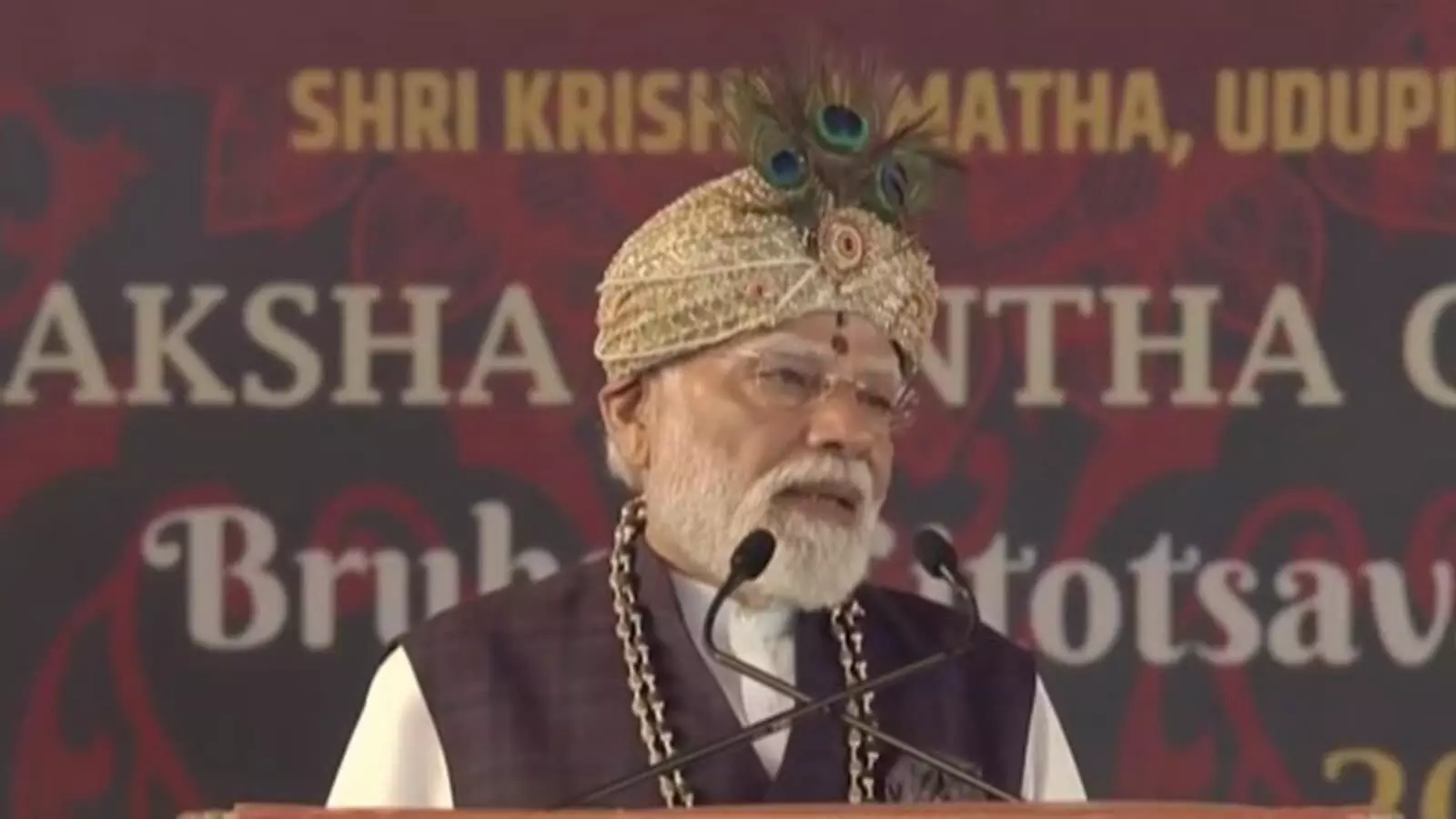 In Udupi, PM Modi Links India’s Security Doctrine to the Bhagavad Gita: “This New India Bows Before None”