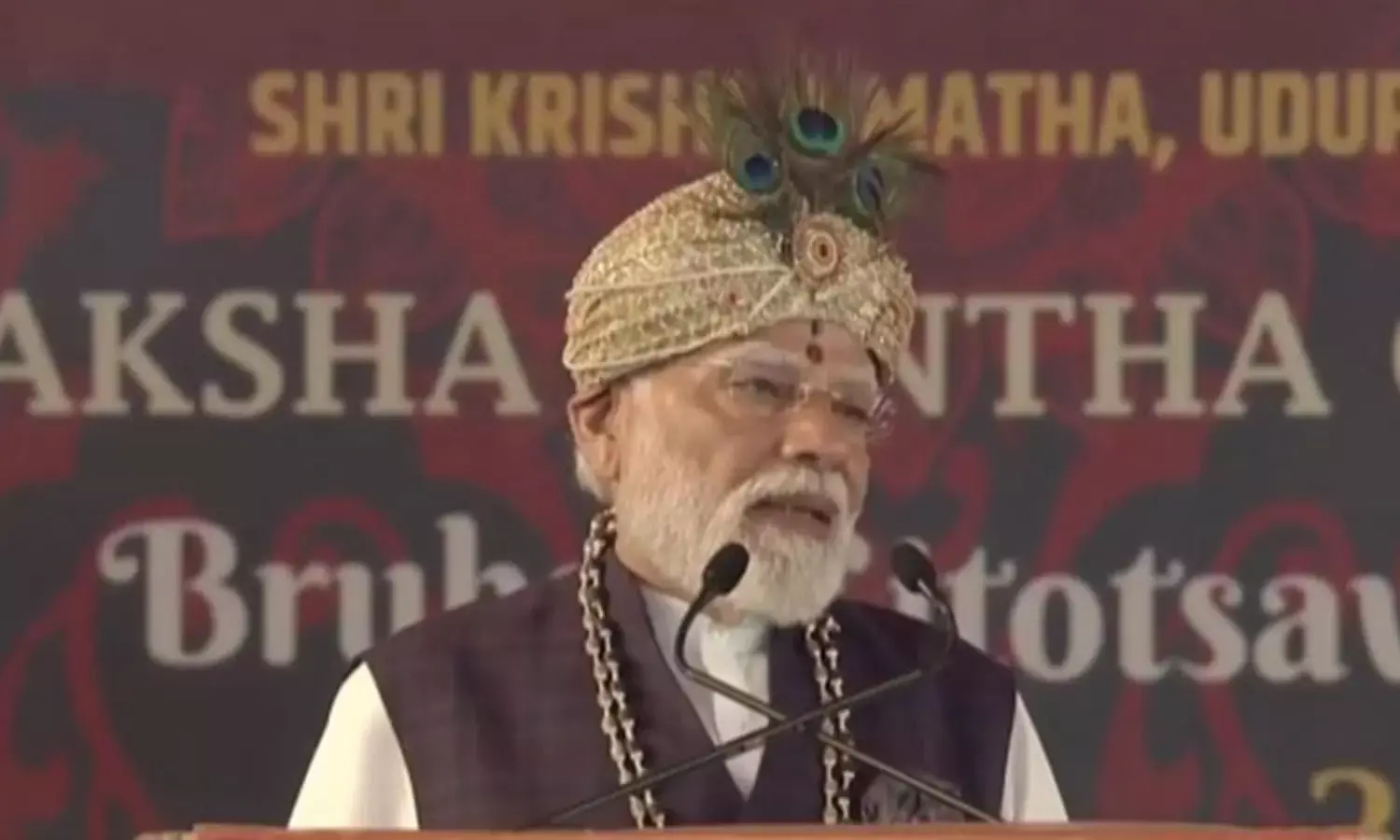 In Udupi, PM Modi Links India’s Security Doctrine to the Bhagavad Gita: “This New India Bows Before None”