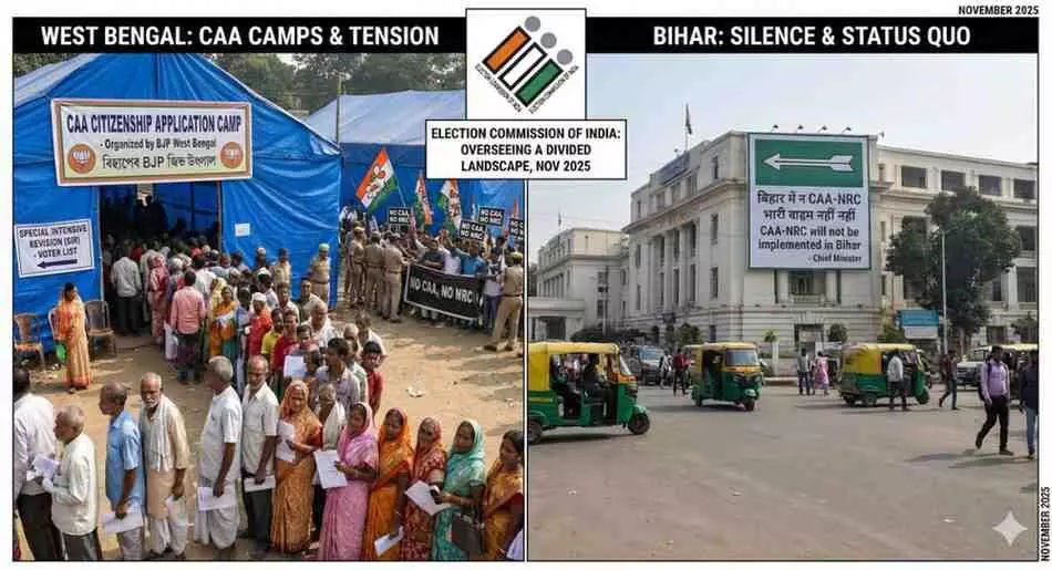 CAA Camps in Bengal, Silence in Bihar: Commission’s Betrayal of Neutrality