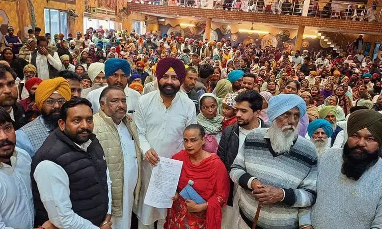 A Dream Home and a Confluence of Self-Respect: The Mann Government Hands Over Approval Letters for New Homes to 674 Homeless Families in Patti