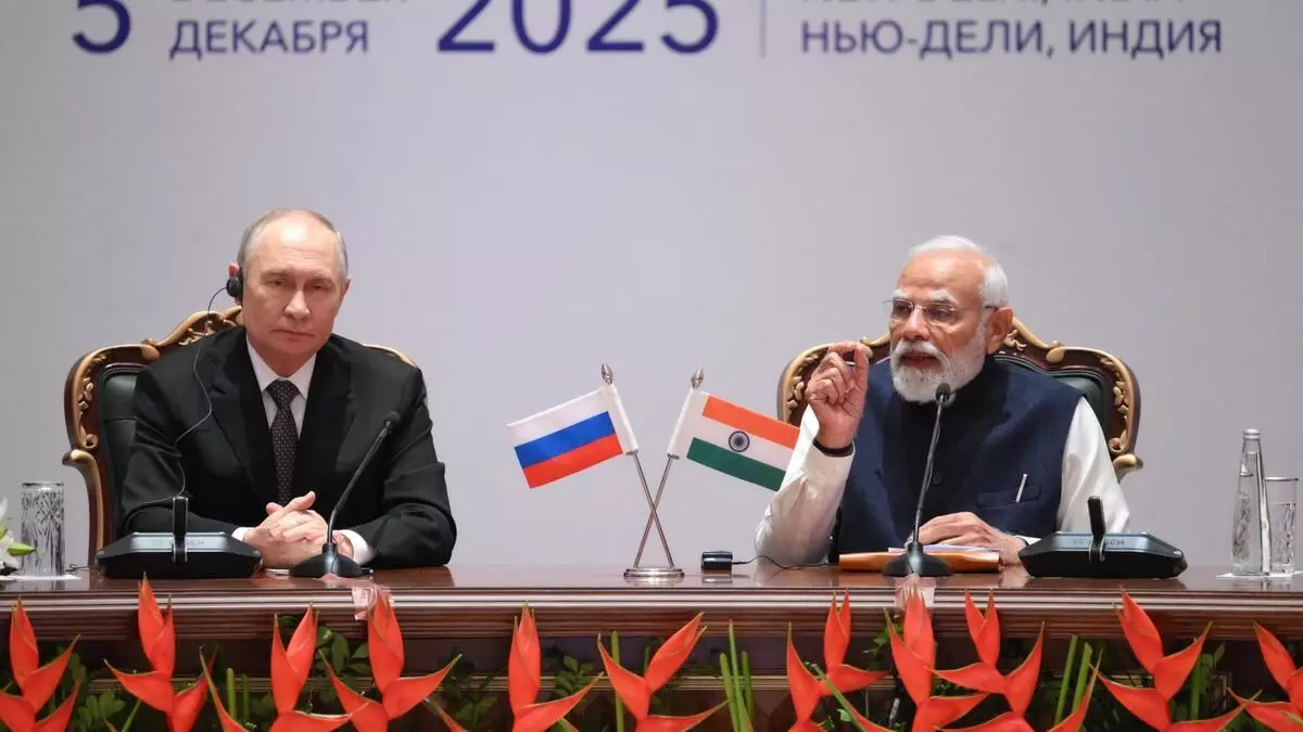 Modi–Putin Meeting Highlights Deep Cultural Bonds With Exchange of Gita and Yoga-Vasishtha Translations