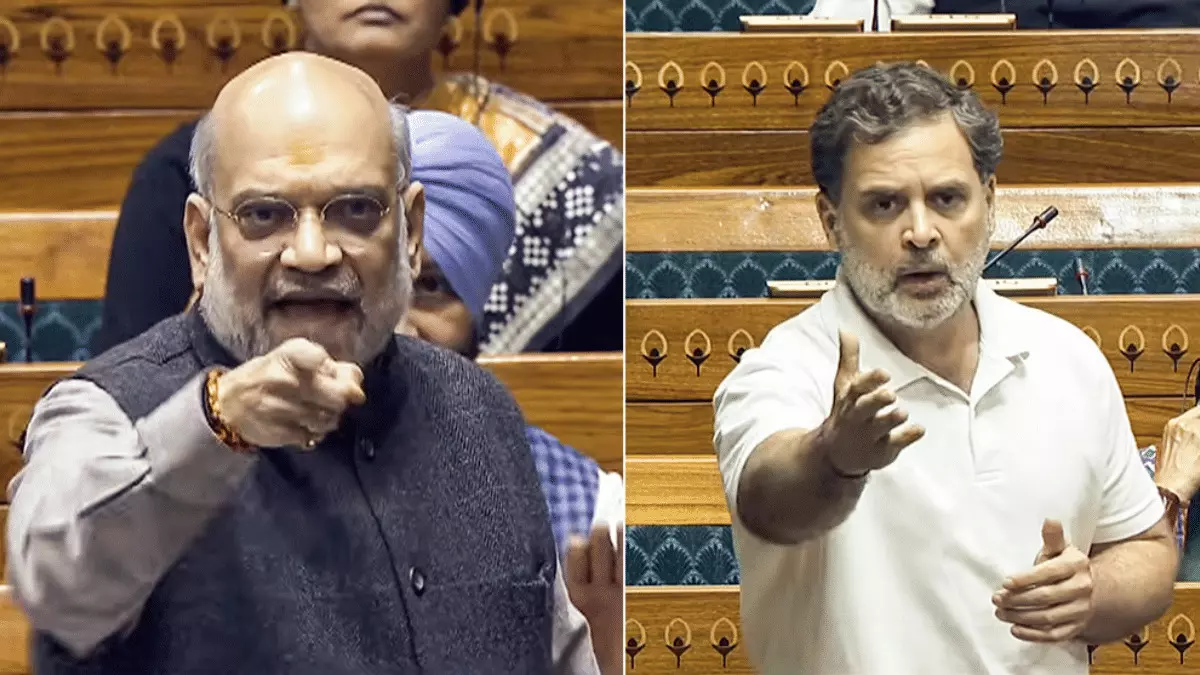 Rahul Gandhi–Amit Shah Clash in Lok Sabha Over Electoral Reforms and Voter List Cleanup
