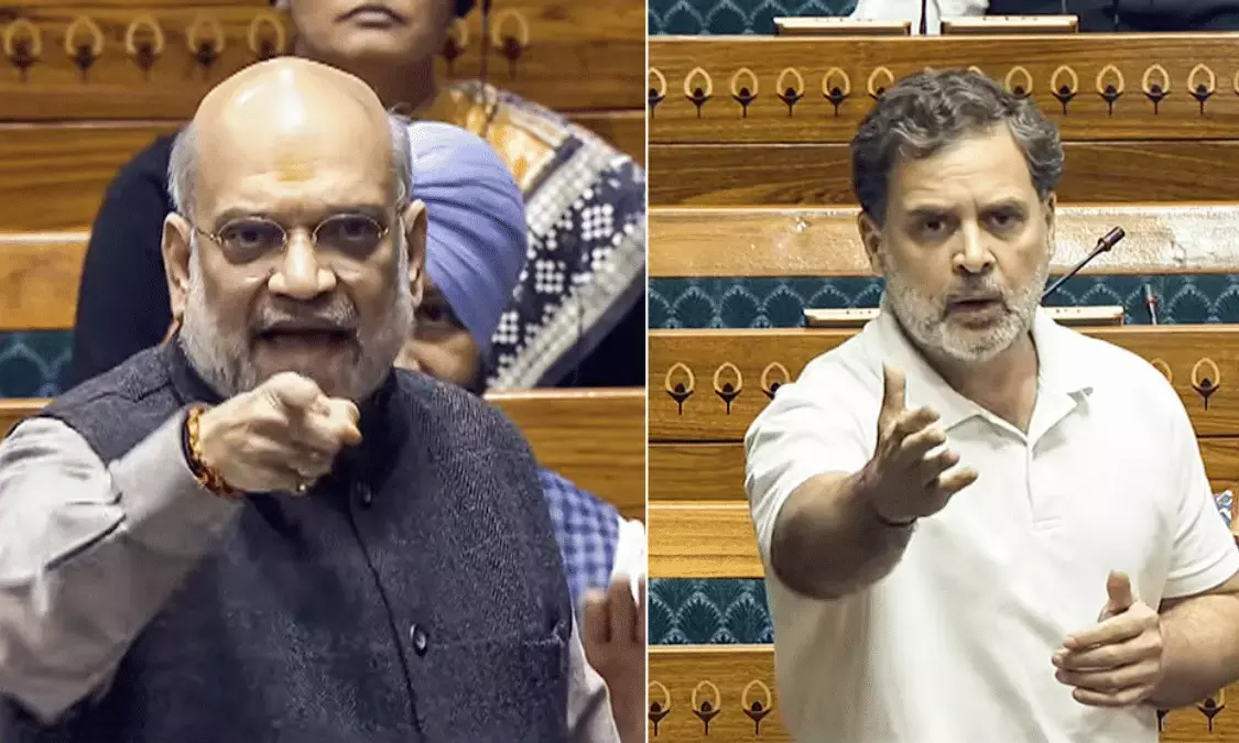Rahul Gandhi–Amit Shah Clash in Lok Sabha Over Electoral Reforms and Voter List Cleanup