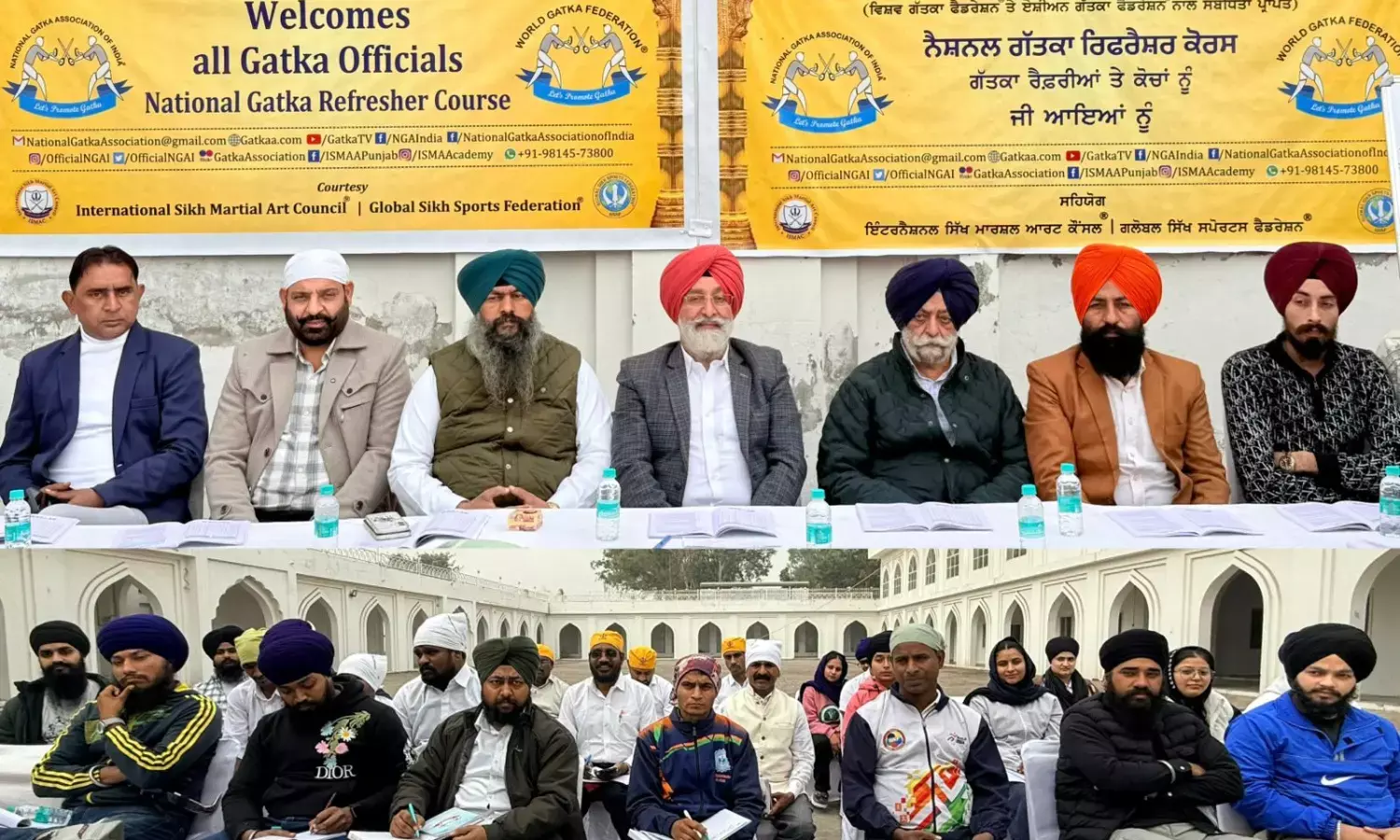 Gatka officials converge in national refresher course; WGF introduces ‘Black Card’ for unruly conduct