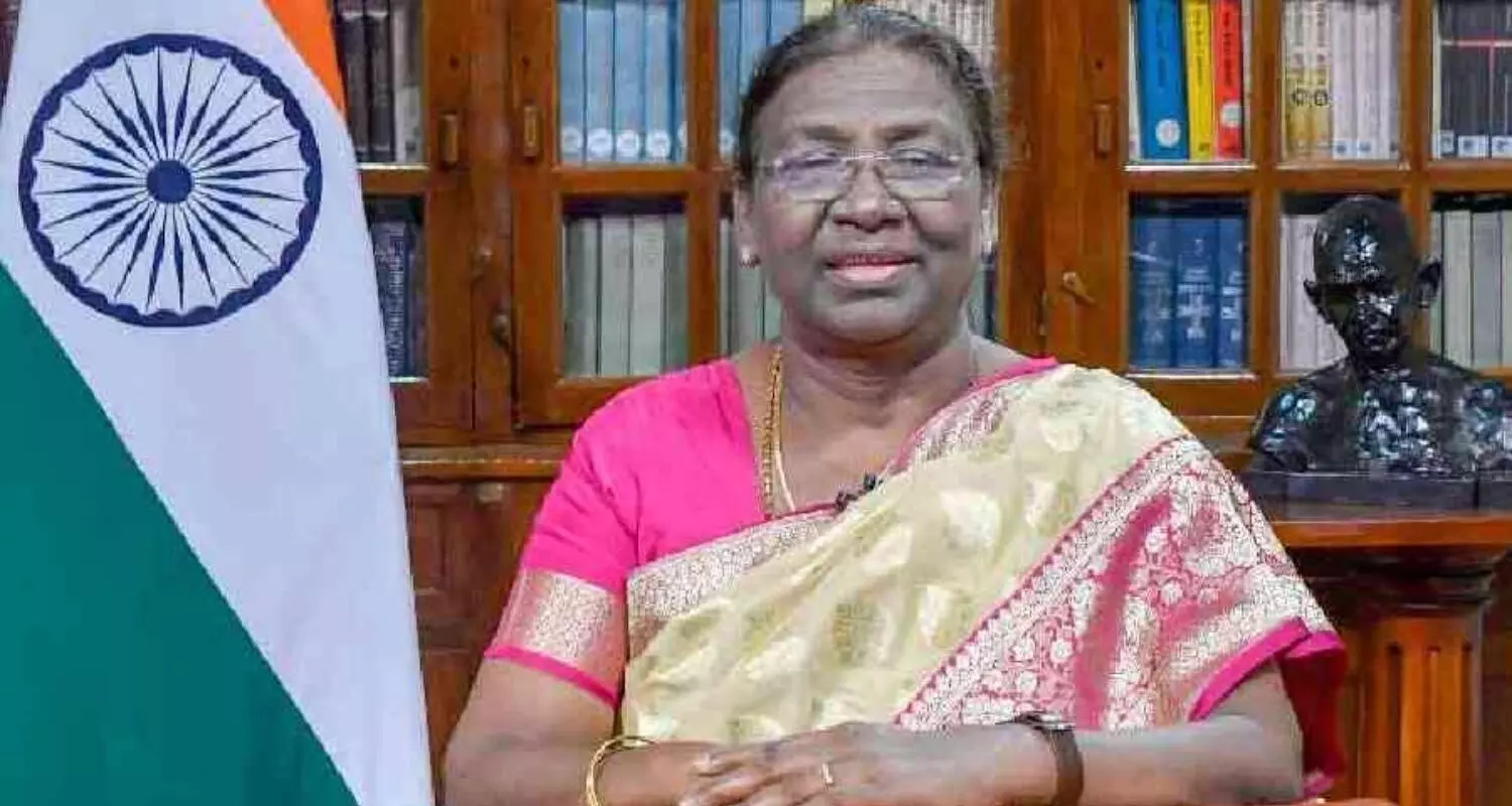 True Greatness Lies in Service and Spiritual Strength, Says President Murmu at Shivarathreeshwara Shivayogi Jayanthi True Greatness Lies in Service and Spiritual Strength, Says President Murmu at Shivarathreeshwara Shivayogi Jayanthi