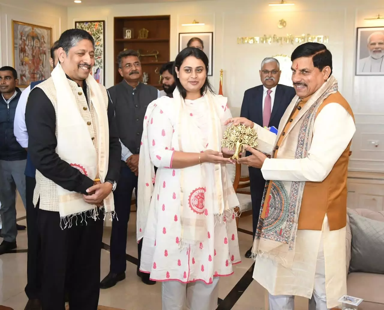 Bihar and Madhya Pradesh Agree on Cooperation in Sports Infrastructure, Facilities and Knowledge Sharing Bihar and Madhya Pradesh Agree on Cooperation in Sports Infrastructure, Facilities and Knowledge Sharing