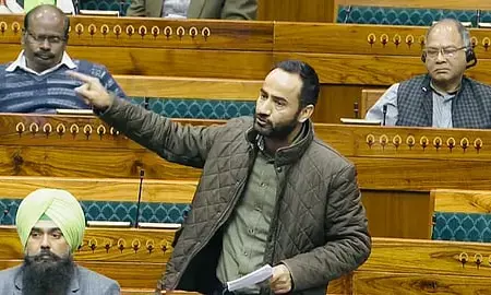 AAP MP Gurmeet Singh Meet Hayer Raises Anganwadi, Flood Relief and Sports Funding Issues in Parliament