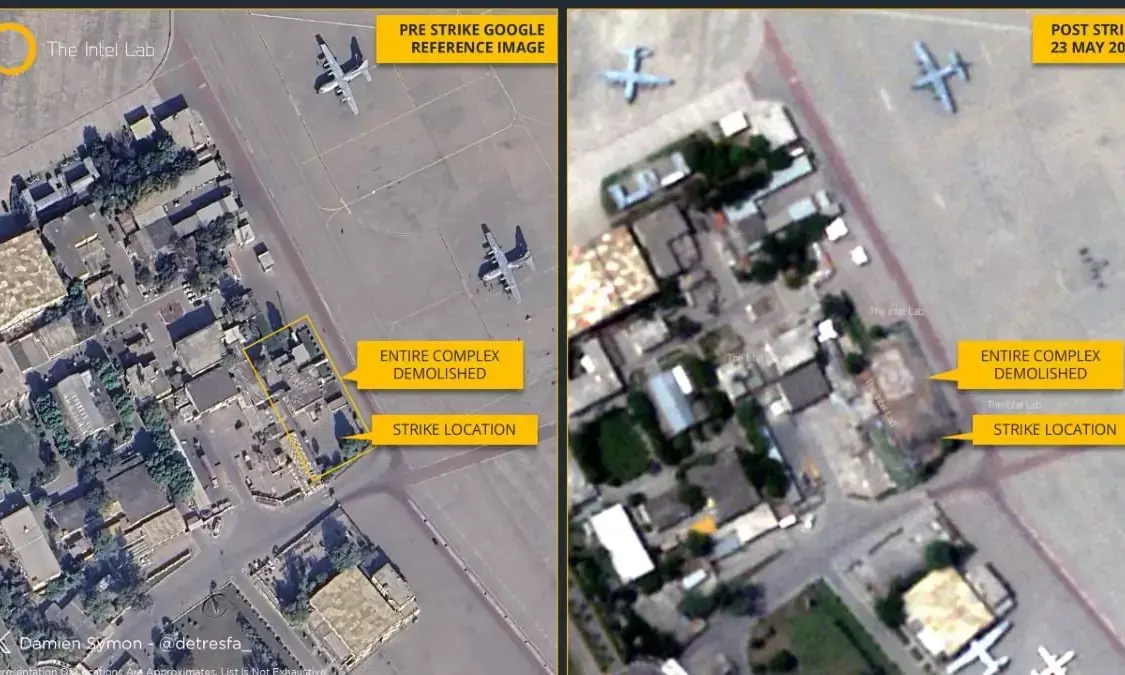 Satellite Images Show Repair Work at Pakistan’s Murid Airbase Months After Indian Strikes