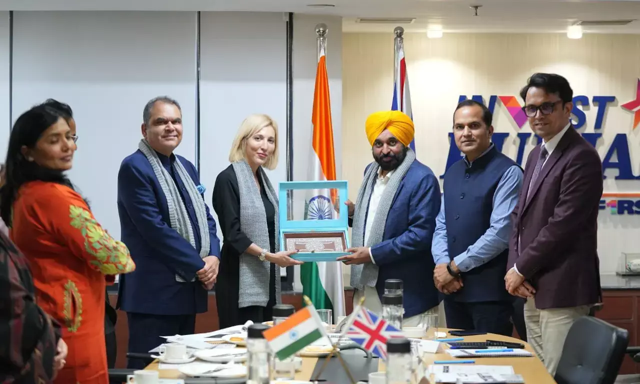Punjab Seeks Deeper Strategic, Business Ties with UK: CM Bhagwant Mann