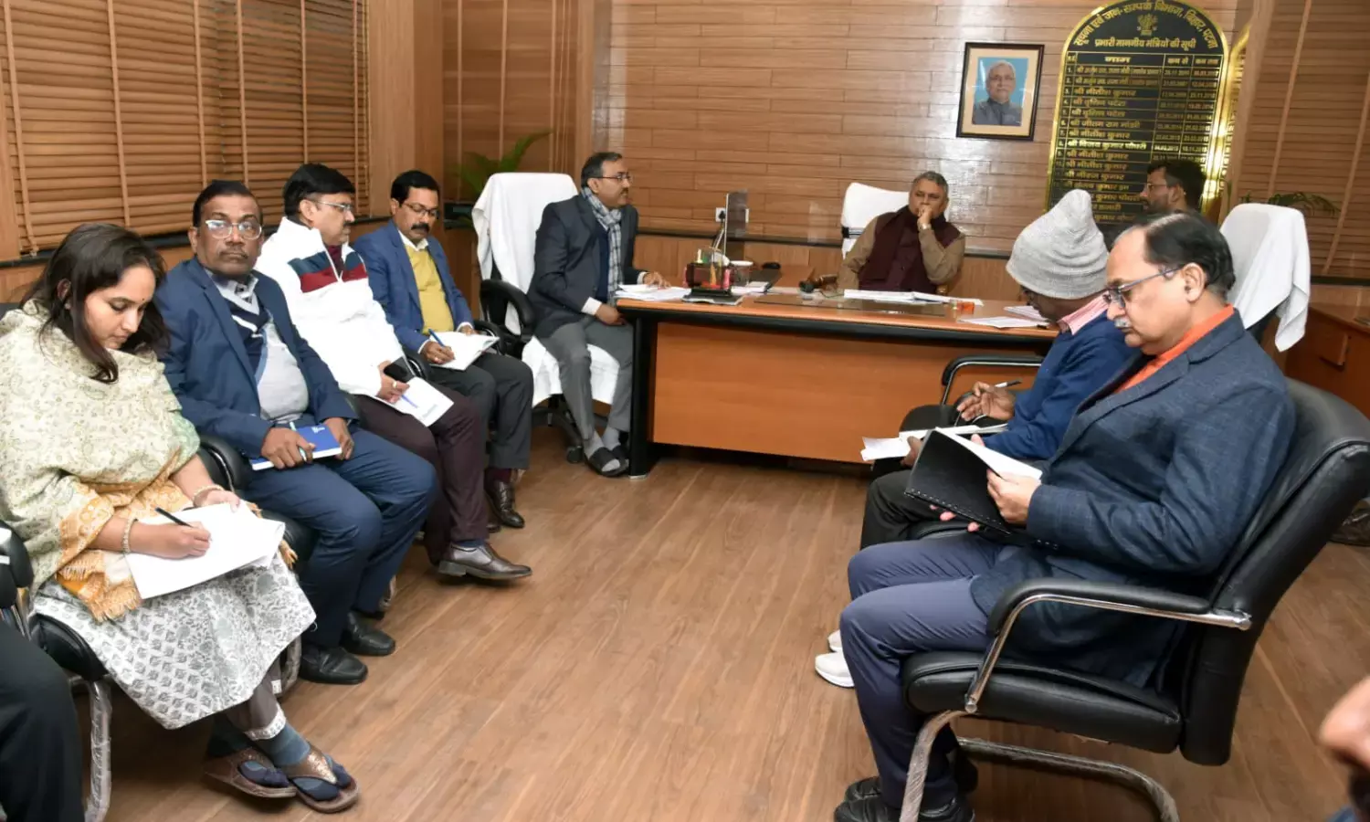 Vijay Kumar Chaudhary Directs IPRD to Take ‘Saat Nischay-3’ to Every Household in Bihar