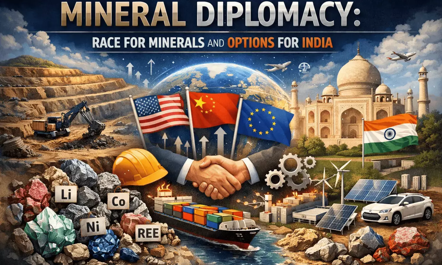 MINERAL DIPLOMACY: RACE FOR MINERALS AND OPTIONS FOR INDIA