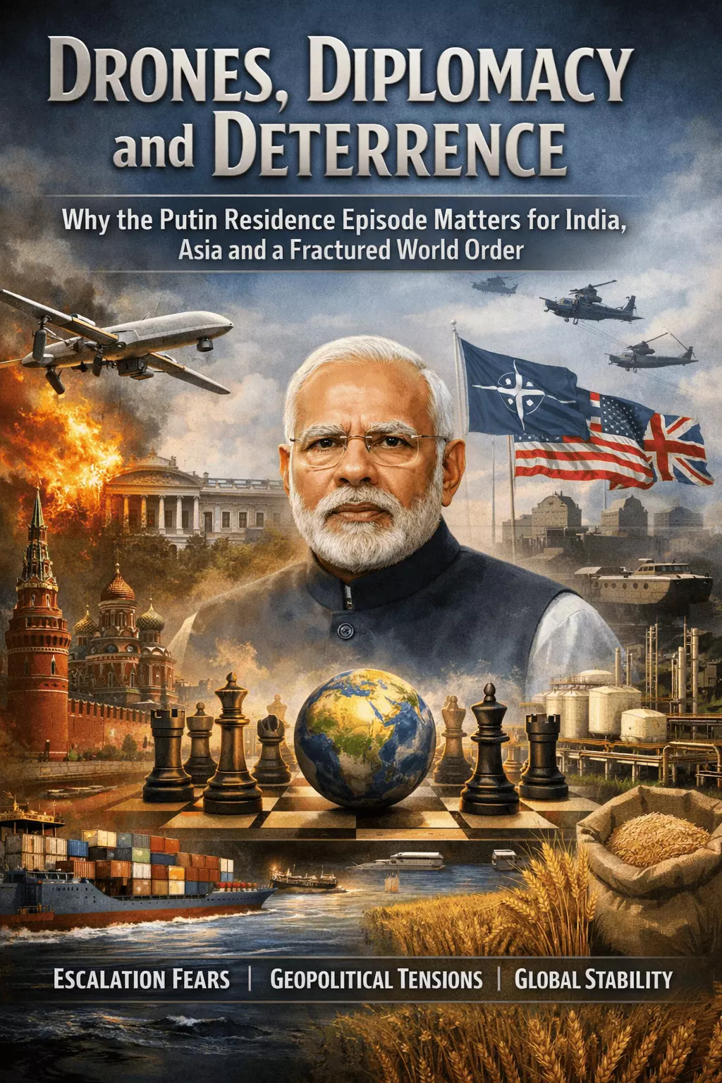 Drones, Diplomacy and Deterrence: Why the Putin Residence Episode Matters for India, Asia and a Fractured World Order Drones, Diplomacy and Deterrence: Why the Putin Residence Episode Matters for India, Asia and a Fractured World Order