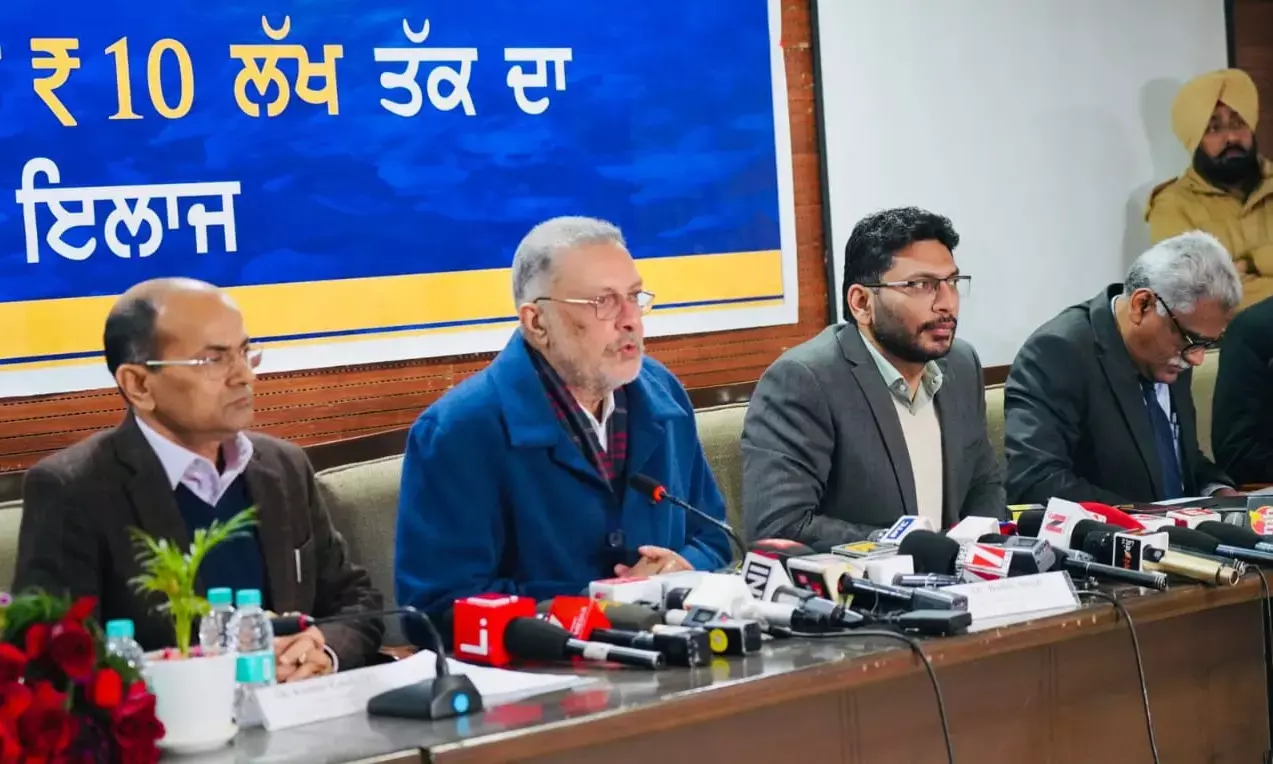 People of Punjab to get Cashless Health Insurance worth Rs 10 lakh; Punjab government signs MoU under Chief Ministers Health Scheme